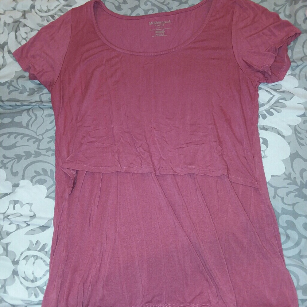 3 motherhood maternity shirts